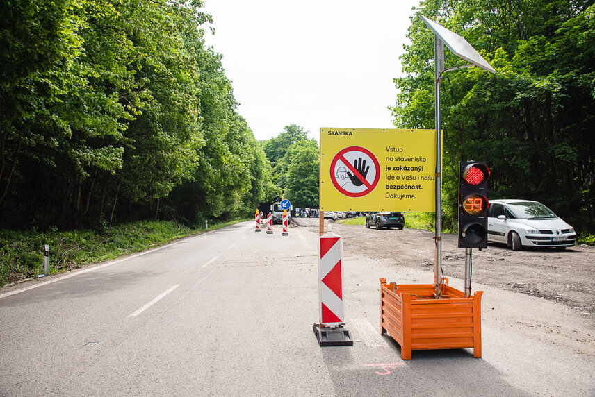 Začala posledná a najnáročnejšia etapa rekonštrukcie cesty II/516