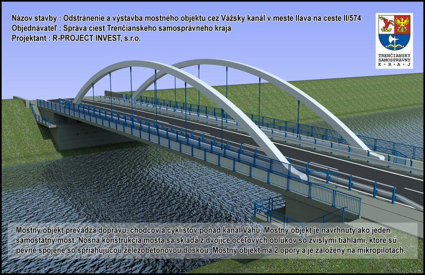 Župa začne výstavbu mosta v Ilave z vlastných zdrojov