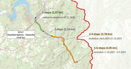 Vodiči pozor! v trenčianskom kraji začali rozsiahle rekonštrukcie ciest ii. triedy - Mapa 04