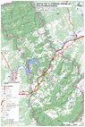 Mapa cestnej siete - okres_povazska_bystrica
