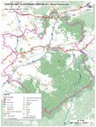 Mapa cestnej siete - okres_partizanske