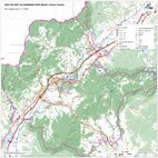 Mapa cestnej siete - okres_trencin